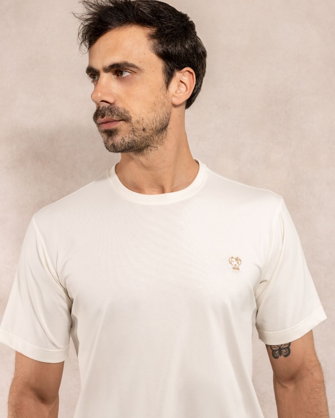 Camiseta Antimanchas Ivory - Regular Fit