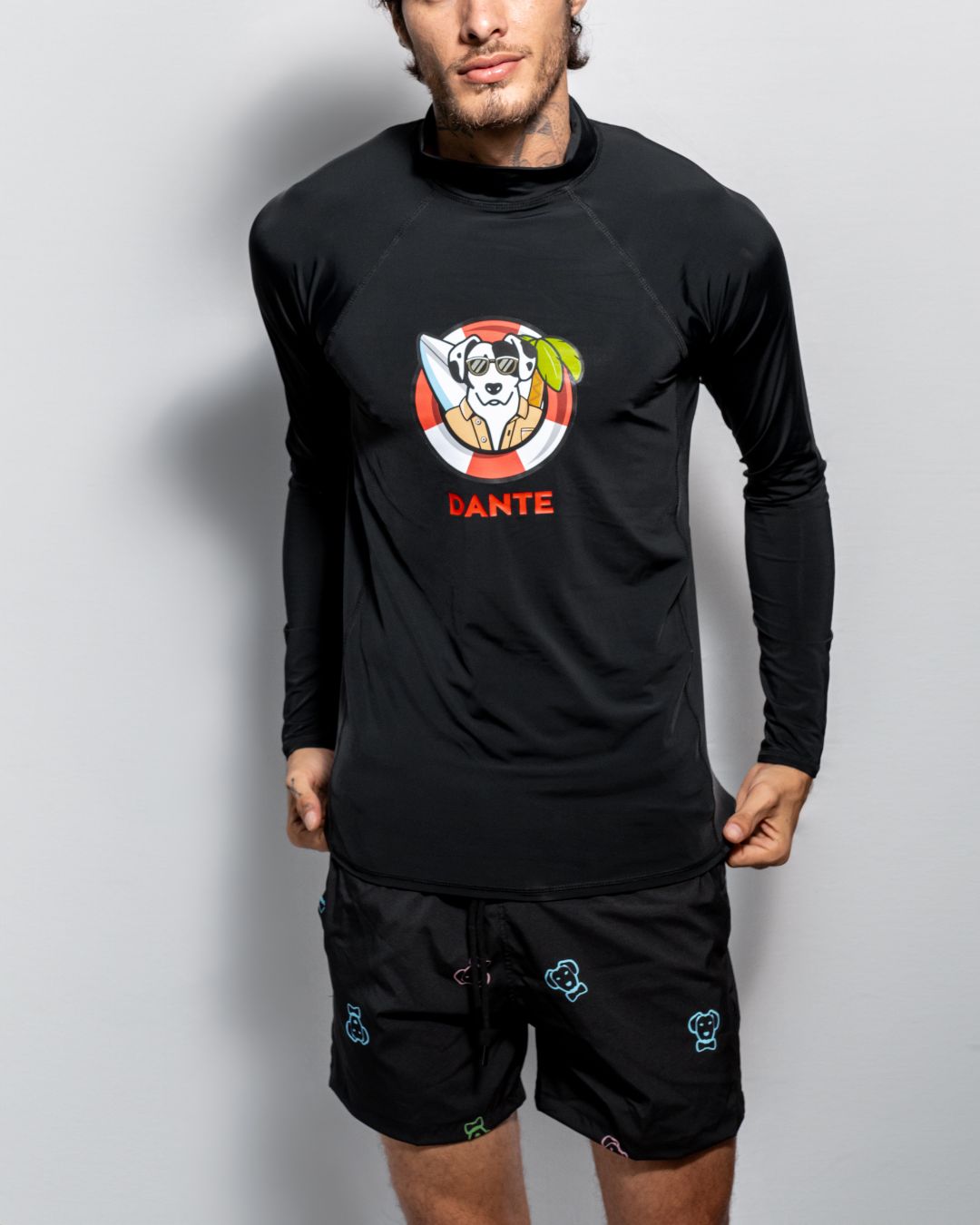 Camiseta Con protección UV - Negra