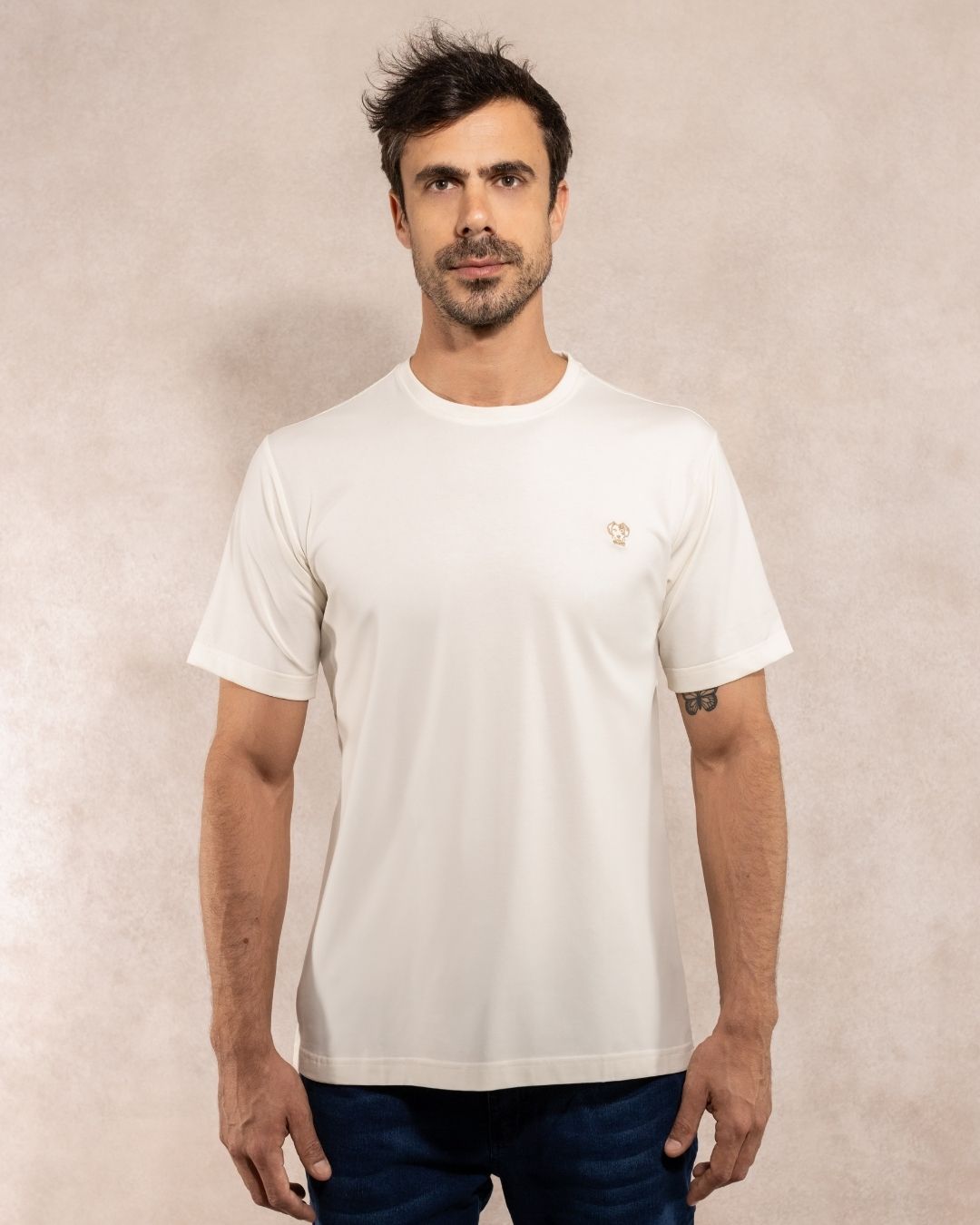 Camiseta Antimanchas Ivory - Regular Fit