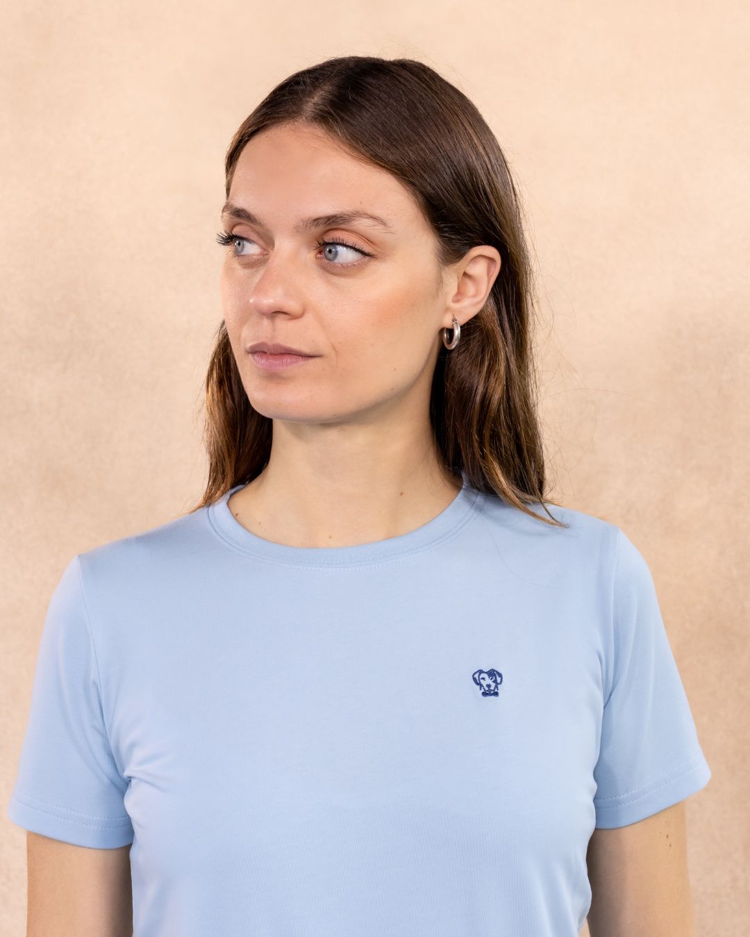 Camiseta Antimanchas De Mujer Baby Blue